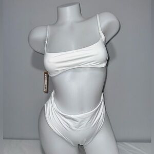 Skims Micro Scoop Mid Waist Bikini Set NWT